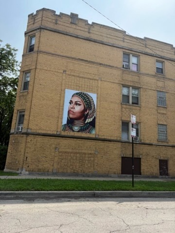 Michelle Obama Mural